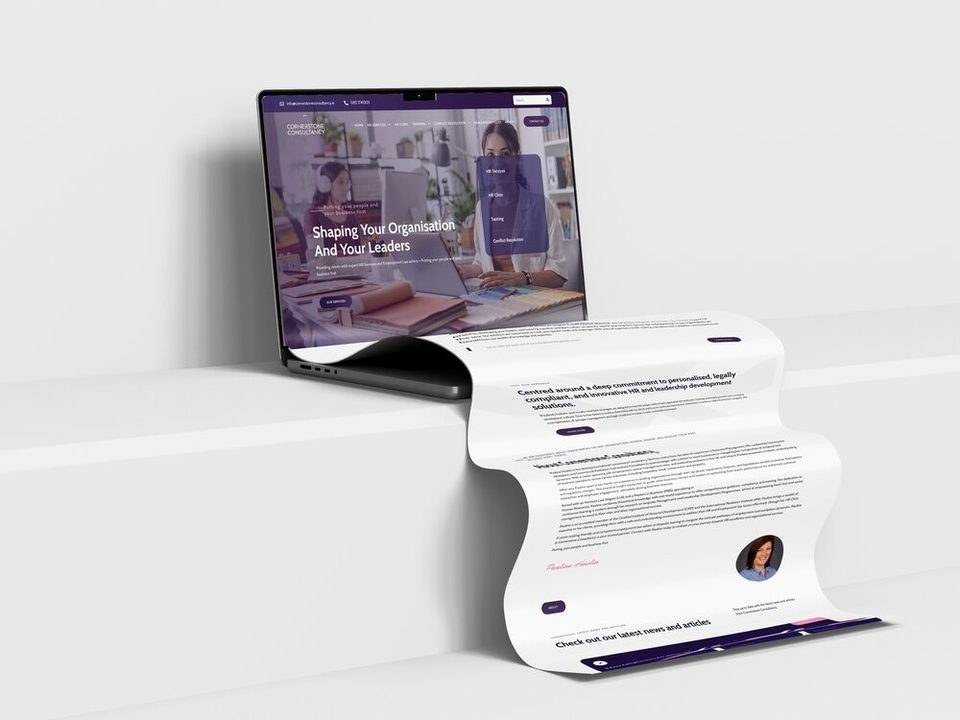 Cornerstone Consultancy, Website Design & Development