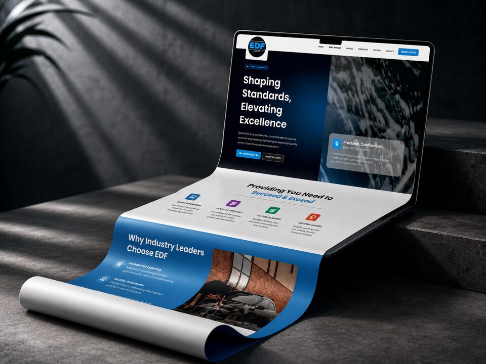 EDF, Website Design & Development