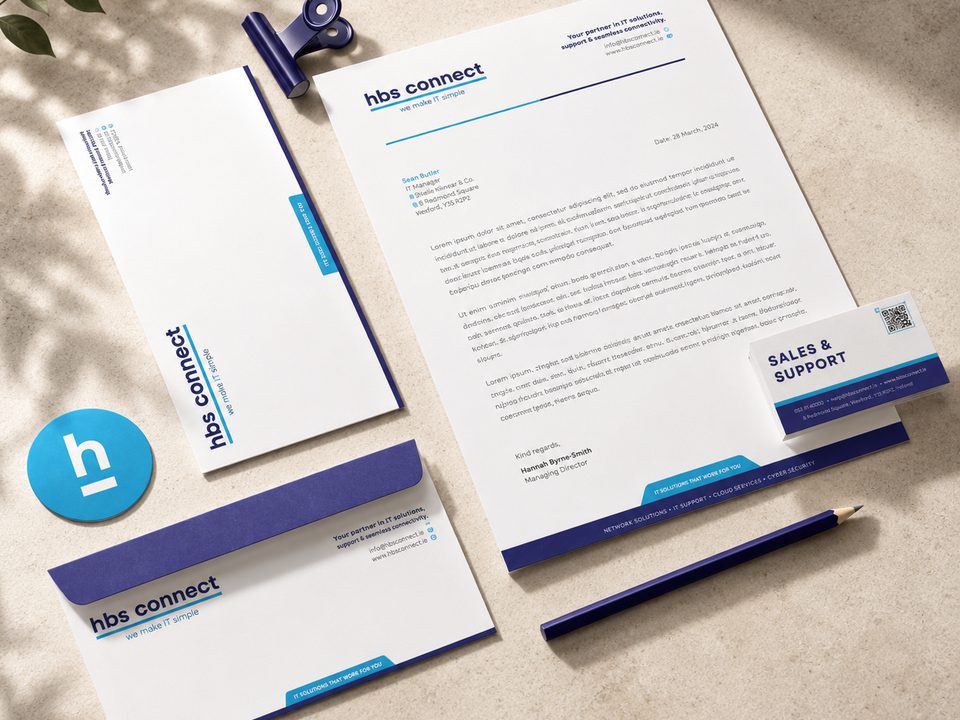 HBS Connect, Brand & Stationery