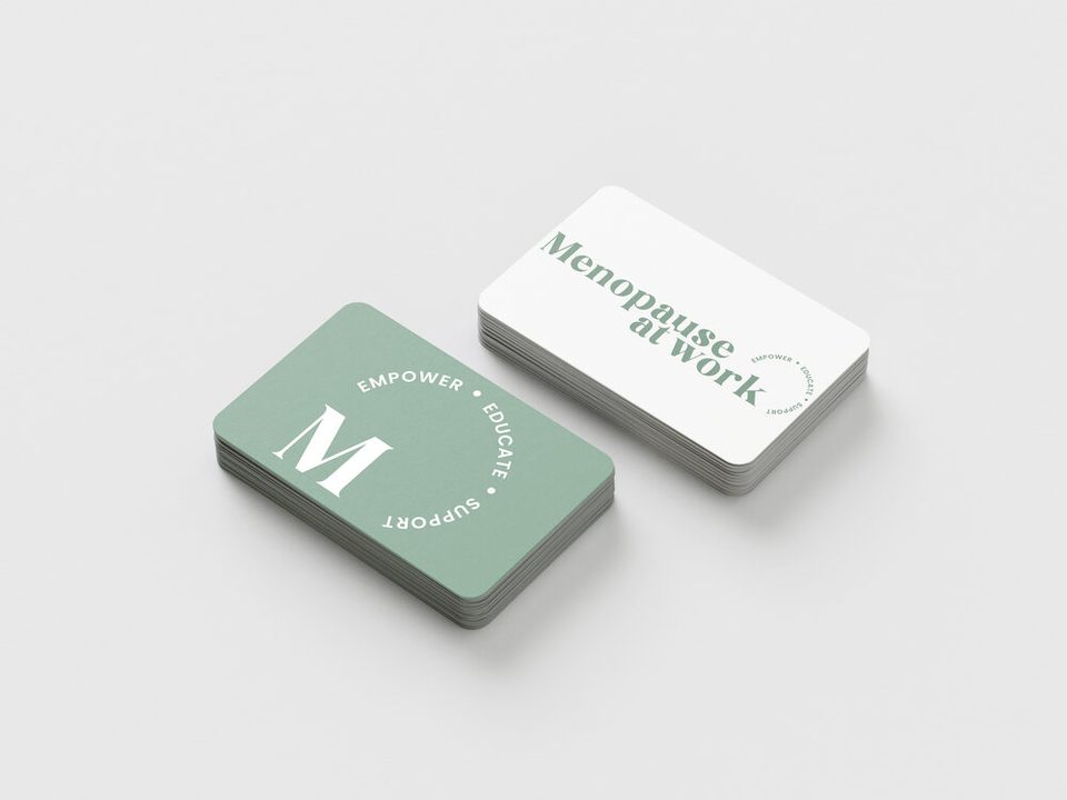 Menopause at Work, Logo & Brand Identity