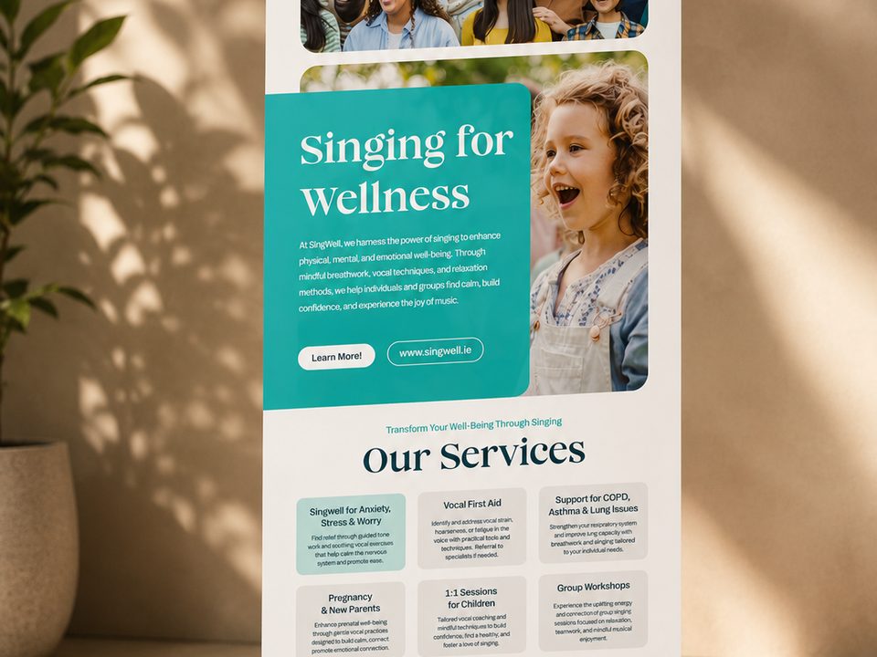 Singwell, Branding & Print
