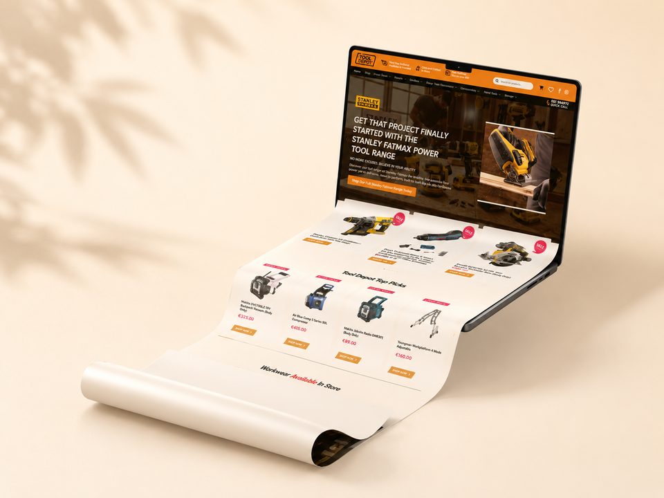 Tool Depot Ireland, Website · CRO & SEO