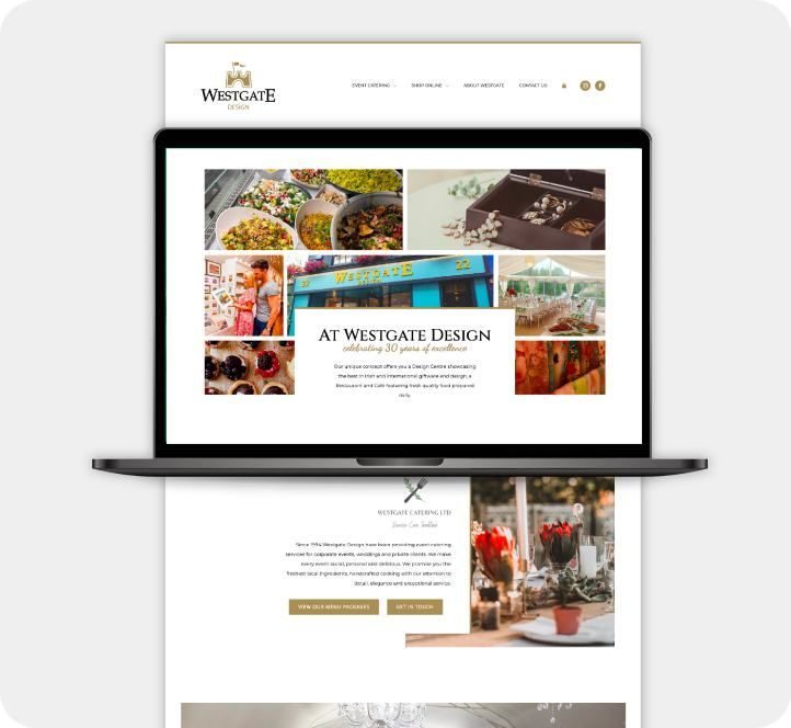 Westgate Design, E-commerce Website